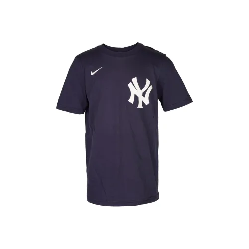 Nike Морской Синий Мужская Футболка