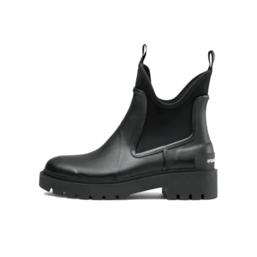 CKJ CALVIN KLEIN JEANS Короткий Челси Женские Черный