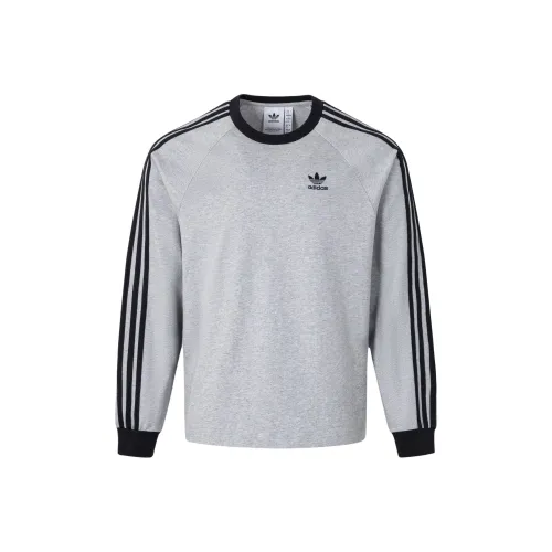 Adidas Originals Classics 3 Полосы T-Рубашка Мужская Средний Фотиния Серый Черный