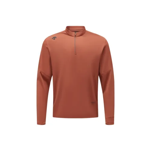 DESCENTE RUNNING Collection Длинный рукав Т-рубашка Мужская