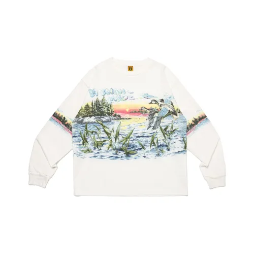 HUMAN MADE FW24 Осенне-Зимняя Коллекция Унисекс Футболки