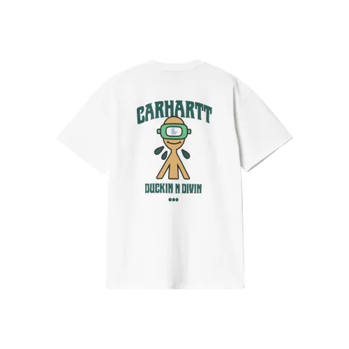 Carhartt WIP SS24 T Рубашка Мужская Белая