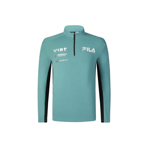 FILA T Рубашка Мужская Нефритовый Fork Синий