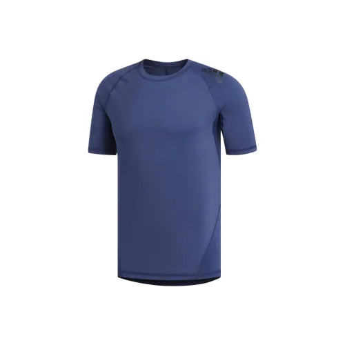 Adidas Темно-синие мужские футболки T-Shirt