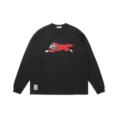 Мороженое Черный Унисекс Футболки