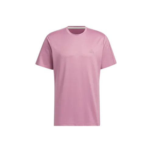 Adidas T-Shirt Мужская Серый Фиолетовый