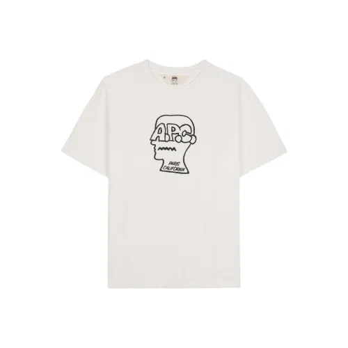 Brain Dead x APC SS25 T-Shirt Унисекс Белый