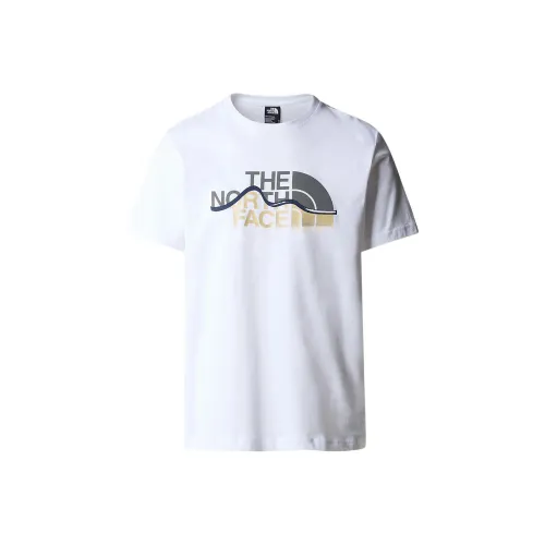 The North Face Гора Линия T Рубашка Мужская Белая