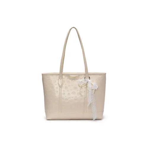 HCXK ПУ (полиуретан) Тоут Сумка Сумка для покупок Сумка на плечо Женская Белая Черная Розовая