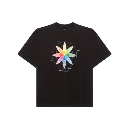 Balenciaga T-Shirt Мужской Коричневый Стандартный