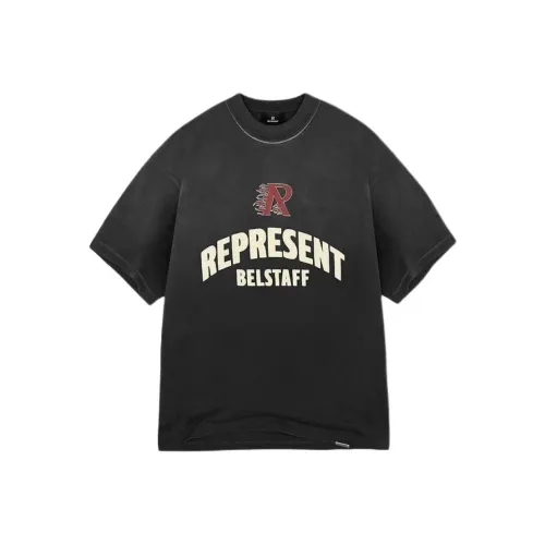 REPRESENT Belstaff Collaboration Черные Мужские T-Рубашки