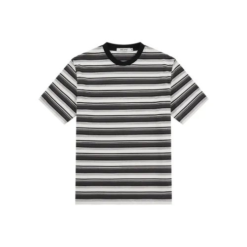 OPICLOTH T-Shirt Унисекс Черный Белый Полосы