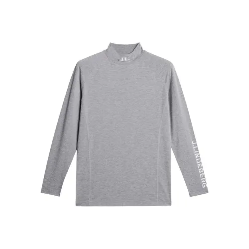 J.Lindeberg Серые Мужские T-Рубашки