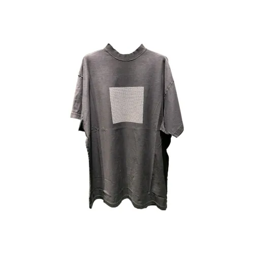 Balenciaga T-Shirt Loose Fit Men's Gray