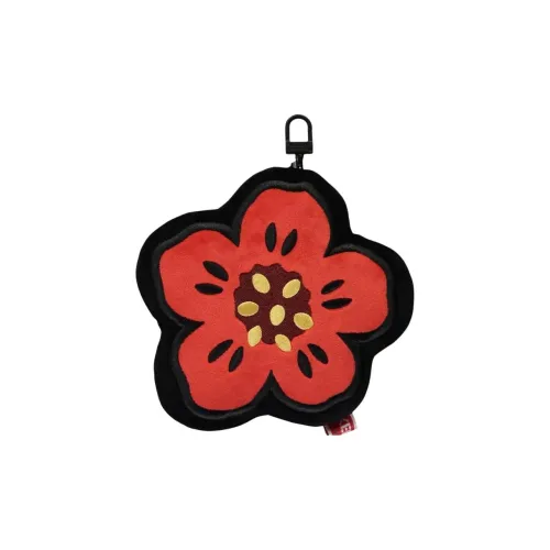 KENZO Полиэстер Держатель для карт Держатель для карт Стандартный Мужской Черный Красный