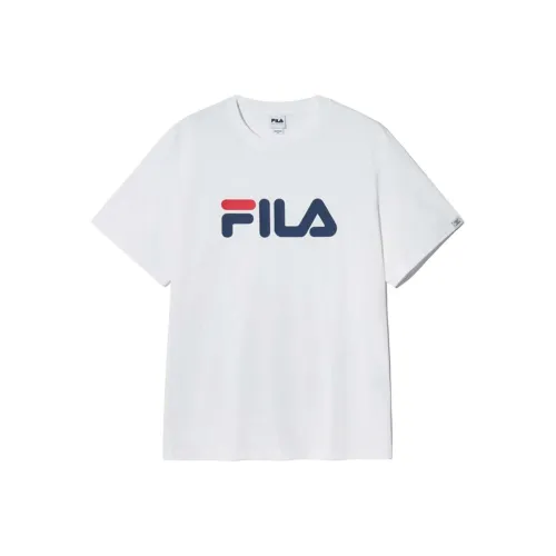 FILA Экрю Унисекс Футболка