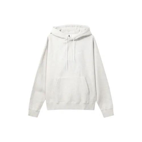 Nike Серый Белый Мужские Толстовки