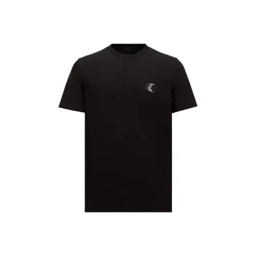 MONCLER Мужские черные T-рубашки