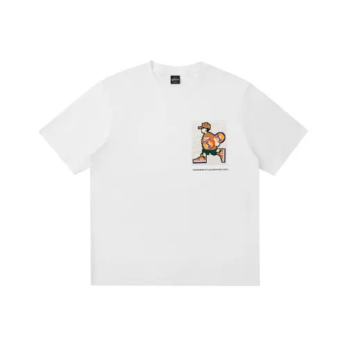 GTHOMME Белая Мужская T-рубашка