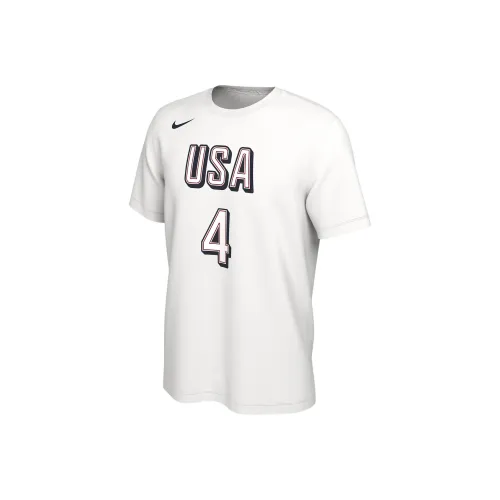nike USA Basketball Olympic Team Series Футболка Мужская Белая