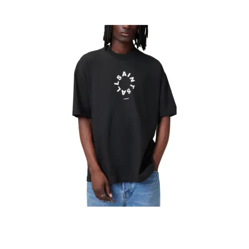 ALLSAINTS Мужские черные футболки