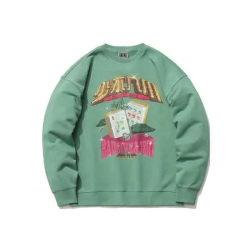 LINING Толстовка Унисекс Бирюзовый Вода Зеленый