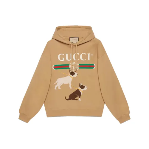 GUCCI Коричневый Мужской Свитшот