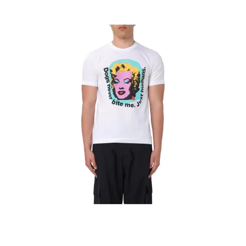 COMME DES GARCONS SHIRT T Рубашка Мужская Белая