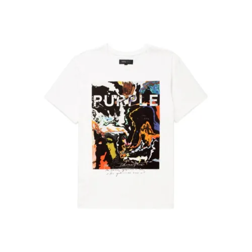 PURPLE BRAND T-Shirt Мужской Bright White