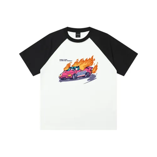 JUNGLE TIGER T-Shirt Унисекс Белый