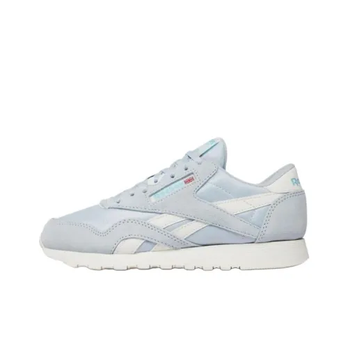 Reebok Classic Nylon Low Топ Повседневные Беговые Кроссовки Женские Синие