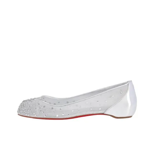 Maison Margiela x CL LUBOTING Marlougiela Strass Повседневная обувь Женская Серебряная