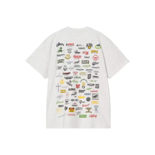 Carhartt WIP SS25 S S Logo T-Shirt T-Shirt Men's Gray