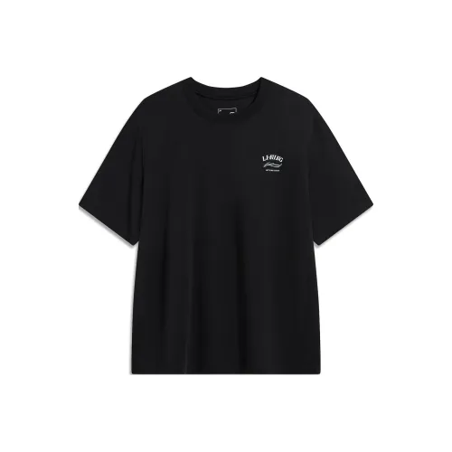 LINING Chinese Culture Series Т-рубашка Мужская Черная