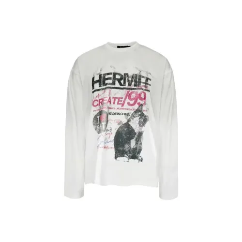 MAURRGOOU Белая унисекс футболка