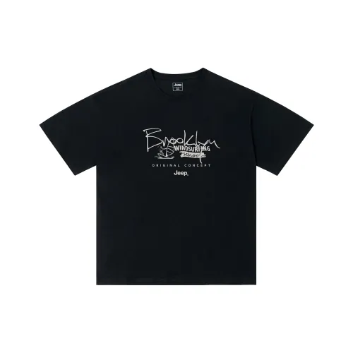 JEEP SS24 Рукав с оборванным плечом T-рубашка Мужская