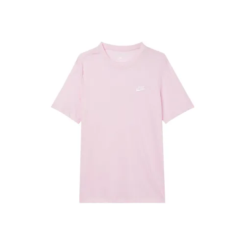 Nike Sportswear Club T-Shirt Мужской Розовый Цвет Пена