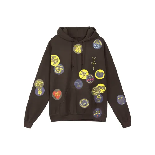 TRAVIS SCOTT Коричневый Унисекс Свитшоты