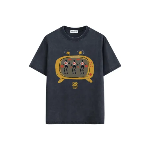 ENNAZORO Черная унисекс футболка