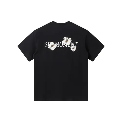 Suamoment Короткий рукав Летний американский модный бренд Уличный Повседневный T-рубашка Топ Унисекс