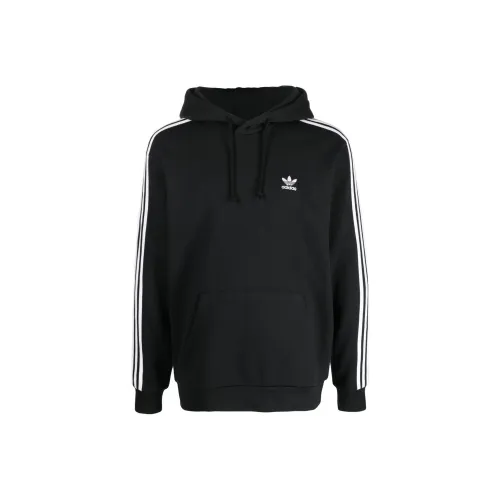 Adidas Originals 3 Stripes Толстовка Мужской Черный