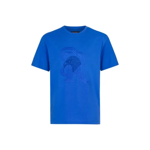 STEFANO RICCI Рубашка Мужская Синяя