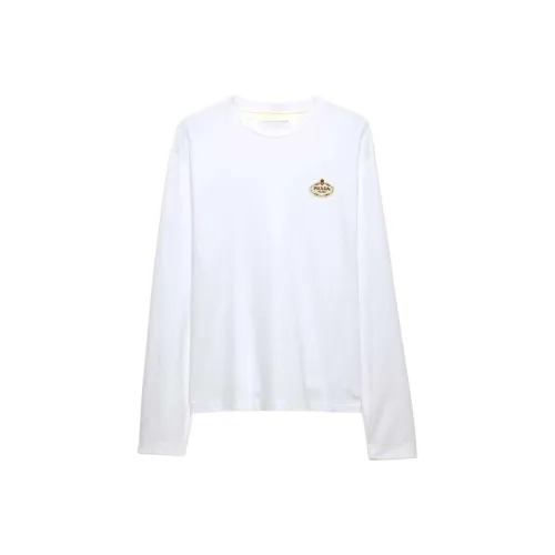 PRADA Белые Мужские T-рубашки