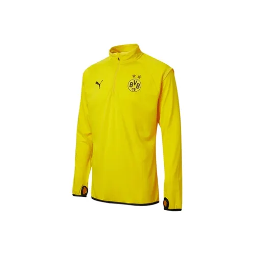 PUMA BVB Толстовка Мужской Желтый