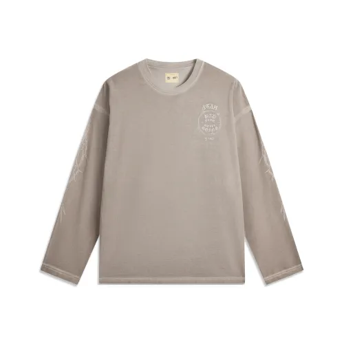 LINING Badfive T-Shirt Мужской Скальный Серый