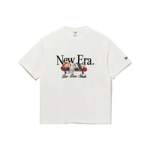 New Era Белый Мужской T-Shirt