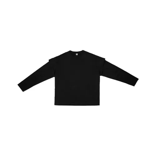 P.M.W T-Shirt Унисекс Черный Потертый