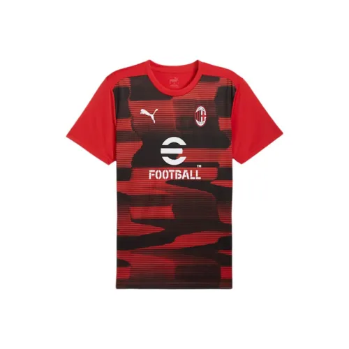 PUMA Черный Красный Мужская Футболка