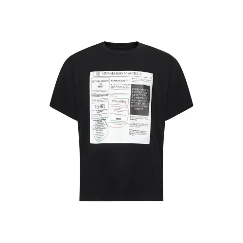 MM6 MAISON MARGIELA Рубашка Мужская Черная