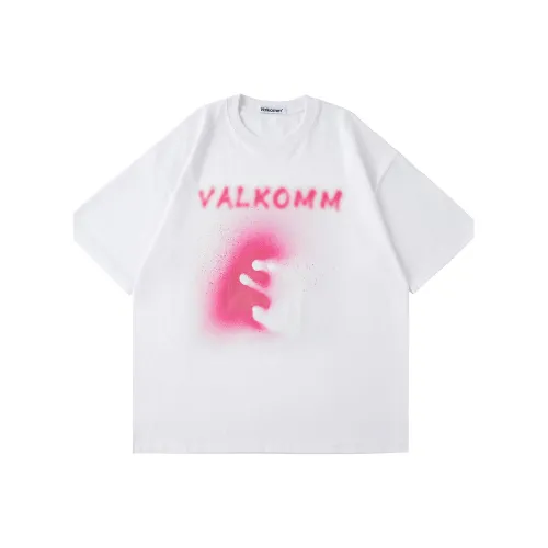 VALKOMM Белая унисекс футболка